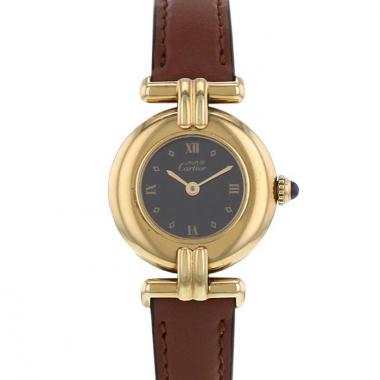 Cartier Colisee 18K Gold Women's Diamond Watch 24mm - Itshot S000386