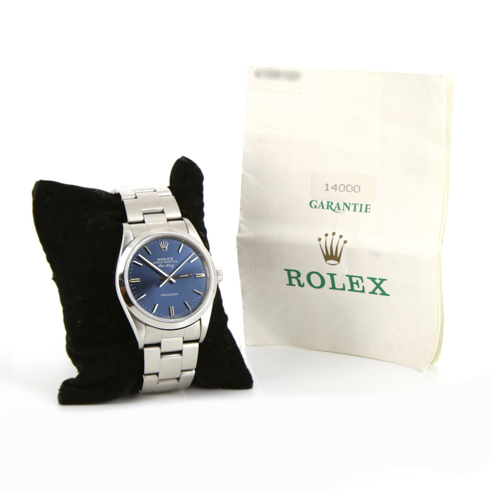 Reloj Rolex Air King de acero Ref :  14000 Ref :  14000 Circa  1995