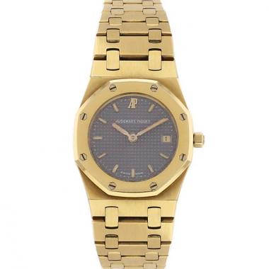 Audemars Piguet Lady Royal Oak watch in yellow gold Circa  1980