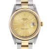 Rolex Datejust watch in gold and stainless steel Ref:  15223 Circa  2000 - 00pp thumbnail