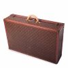 Louis Vuitton  Alzer suitcase  monogram canvas  and brown lozine (vulcanised fibre) - 00pp thumbnail