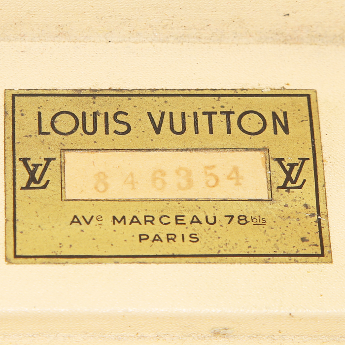 Maleta Louis Vuitton  Alzer en lona Monogram y fibra vulcanizada marrón - Detail D3