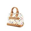 Louis Vuitton Alma handbag in white multicolor monogram canvas and natural leather - 00pp thumbnail