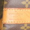 Sac de voyage Louis Vuitton Keepall 50 cm en toile monogram marron et cuir naturel - Detail D4 thumbnail