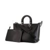 Shopping bag Dior Diorissimo in pelle nera - 00pp thumbnail