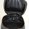 Chanel Vanity vanity case in black smooth leather - Detail D2 thumbnail