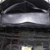 Bolso de mano Hermes Kelly 32 cm en cocodrilo porosus negro - Detail D2 thumbnail