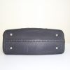 Renaud Pellegrino handbag in navy blue leather - Detail D4 thumbnail