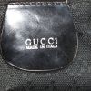 Gucci Bamboo handbag in black canvas - Detail D4 thumbnail