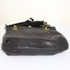 Lanvin Happy handbag in black grained leather - Detail D4 thumbnail