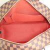 Louis Vuitton bag in ebene damier canvas and brown leather - Detail D2 thumbnail