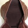 Saint Laurent Besace Messenger shoulder bag in brown suede - Detail D2 thumbnail