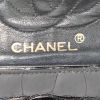 Bolso Chanel Timeless en cocodrilo negro - Detail D4 thumbnail