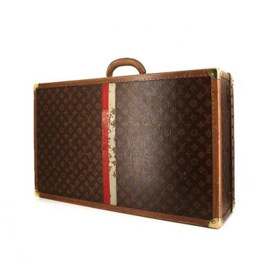 Valigia Louis Vuitton Alzer in tela monogram e pelle naturale