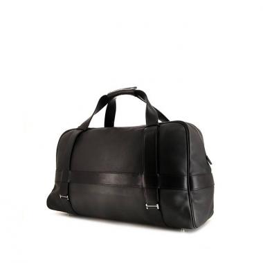 Borsa weekend Hermès Arion in pelle Swift nera