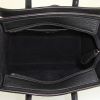 Celine Luggage Nano shoulder bag in black grained leather - Detail D3 thumbnail
