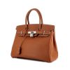 Hermes Birkin 30 cm handbag in gold epsom leather - 00pp thumbnail