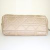 Dior handbag in beige canvas and beige leather - Detail D4 thumbnail