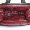 Chanel Coco Cocoon handbag in black quilted canvas and black leather - Detail D2 thumbnail