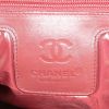 Bolso de mano Chanel Coco Cocoon en lona acolchada negra y cuero negro - Detail D3 thumbnail