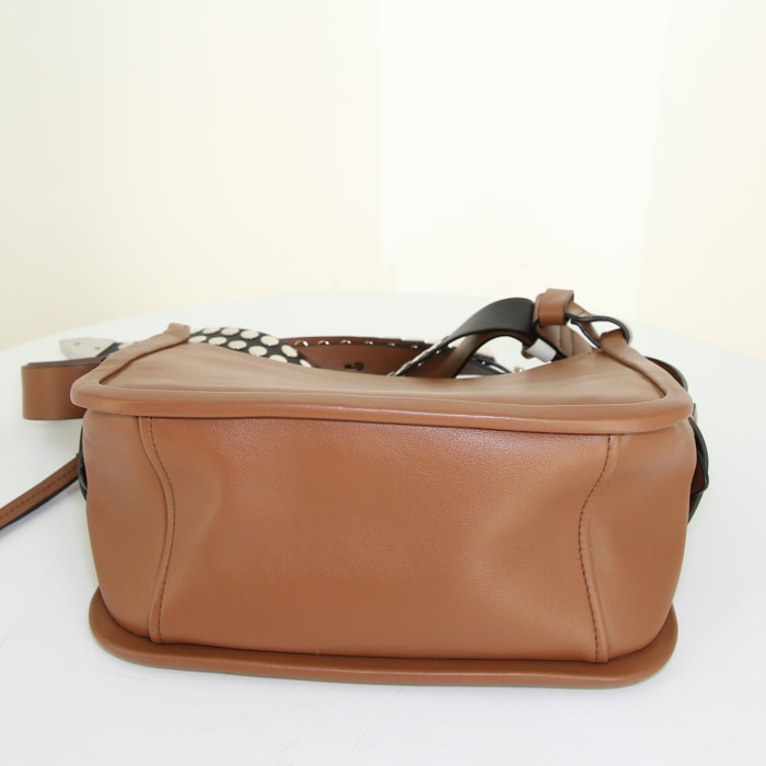 バッグ PRADA archive brown leather shoulder bag Prada Leather Shoulder Bag | Brown | FARFETCH PL
