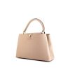 Louis Vuitton Capucines handbag in beige leather - 00pp thumbnail