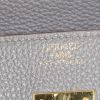 Borsa Hermès Birkin 40 cm in pelle togo etoupe - Detail D3 thumbnail