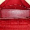Hermes Kelly 32 cm bag in red porosus crocodile - Detail D3 thumbnail