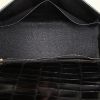 Hermes Kelly 32 cm handbag in black alligator - Detail D3 thumbnail