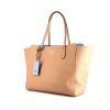 Gucci Swing shopping bag in beige grained leather - 00pp thumbnail