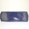 Shopping bag Gucci Soho in pelle verniciata blu - Detail D4 thumbnail