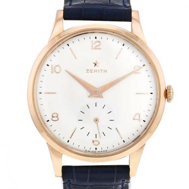 Zenith watch in pink gold Circa  1960