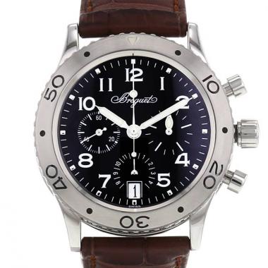 Breguet Type XX-Transatlantique watch in stainless steel Ref:  3820 Circa  1990