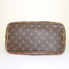Louis Vuitton handbag in brown monogram canvas and natural leather - Detail D5 thumbnail