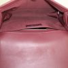 Chanel Boy shoulder bag in burgundy quilted velvet - Detail D3 thumbnail