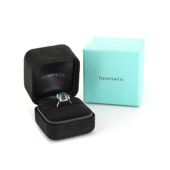 Anello Tiffany & Co Stacks by Paloma Picasso in oro giallo e topazio - Detail D2