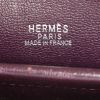 Borsa Hermes Caravane in pelle Epsom viola - Detail D3 thumbnail