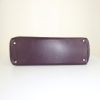 Hermes Caravane handbag in purple epsom leather - Detail D4 thumbnail
