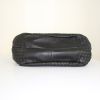 Bottega Veneta handbag in black braided leather - Detail D4 thumbnail