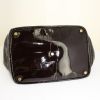 Saint Laurent Overseas handbag in purple patent leather - Detail D3 thumbnail
