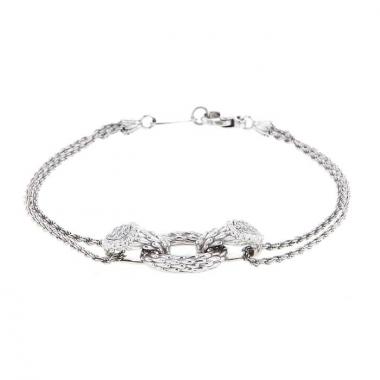 Bracelet Boucheron Serpent Bohème en or blanc et diamants Bracelet Boucheron Serpent Bohème en or blanc et diamants