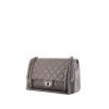 Bolso de mano Chanel 2.55 en cuero acolchado gris - 00pp thumbnail