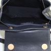 Chanel Sac à dos backpack in navy blue grained leather and navy blue patent leather - Detail D2 thumbnail