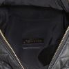 Chanel Sac à dos backpack in black quilted grained leather - Detail D2 thumbnail