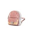 Chanel Sac à dos backpack in pink, grey and yellow paillette - 00pp thumbnail