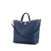 Chanel bag in blue leather - 00pp thumbnail