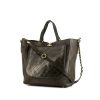 Chanel bag in khaki leather - 00pp thumbnail
