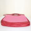 Shopping bag Chanel 31 in pelle trapuntata bicolore rosa e rossa - Detail D5 thumbnail