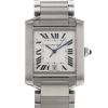 Cartier Tank watch in stainless steel Ref:  2302 Circa  2000 - 00pp thumbnail