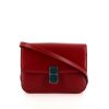 Celine  Classic Box shoulder bag  in red box leather - 360 thumbnail